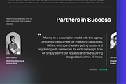 Design Agency Landing Page, a Landing Page Template by BeadyLab (Thumbnail 6 of 8)