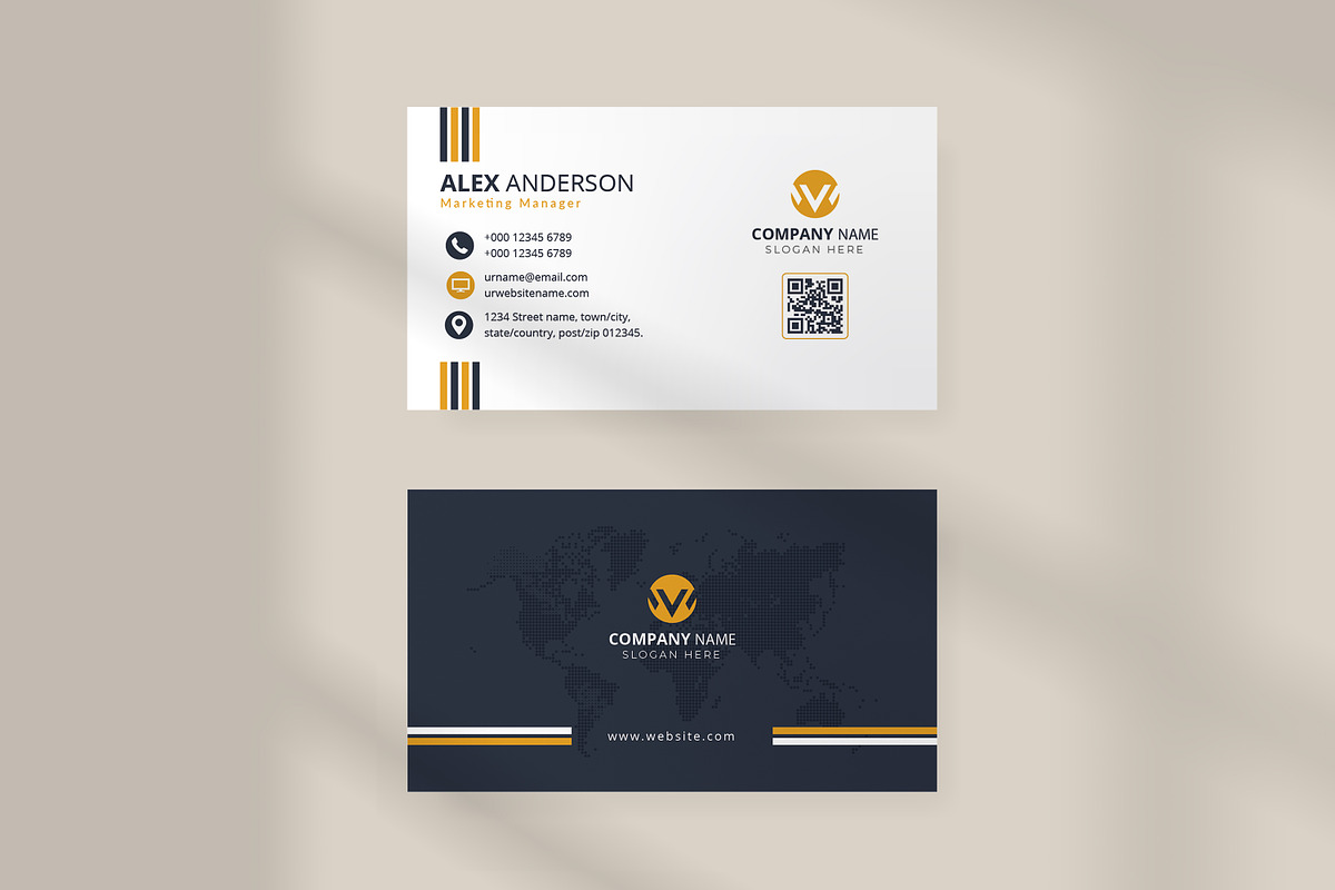 Business Card Template, a Business Card Template by ExplicitConcepts