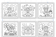 Lucky Leprechauns Coloring Book, a Seasonal Illustration by Ink Gallery (Thumbnail 8 of 9)