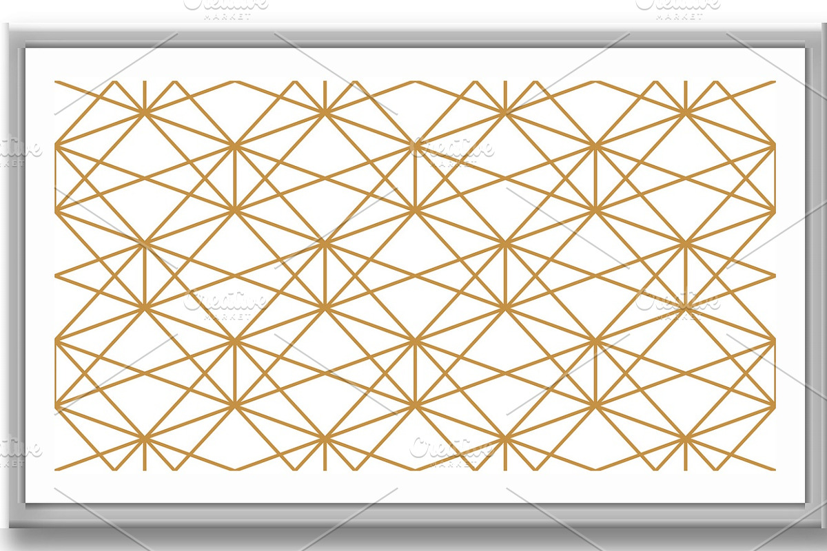 The geometric pattern with lines, a Pattern Graphic by RODINA (Photo 3 of 3)