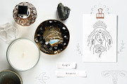 Magic woman feminine pack, a Person Illustration by Alisovna (Thumbnail 3 of 12)