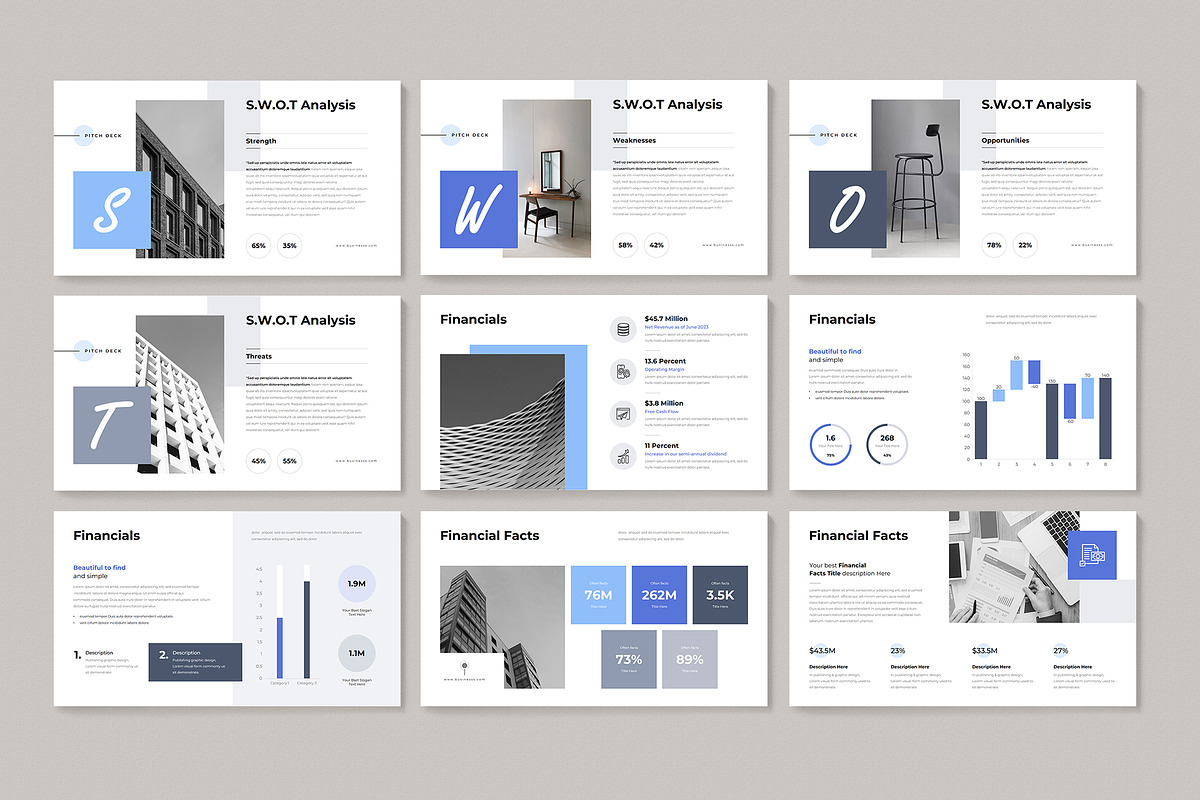 Pitch-Deck Presentation Template, a Presentation Template by GenerousArt (Photo 21 of 38)