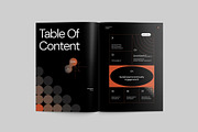 Modern Geometric Impact Report, a Brochure Template by fakhroo (Thumbnail 6 of 9)