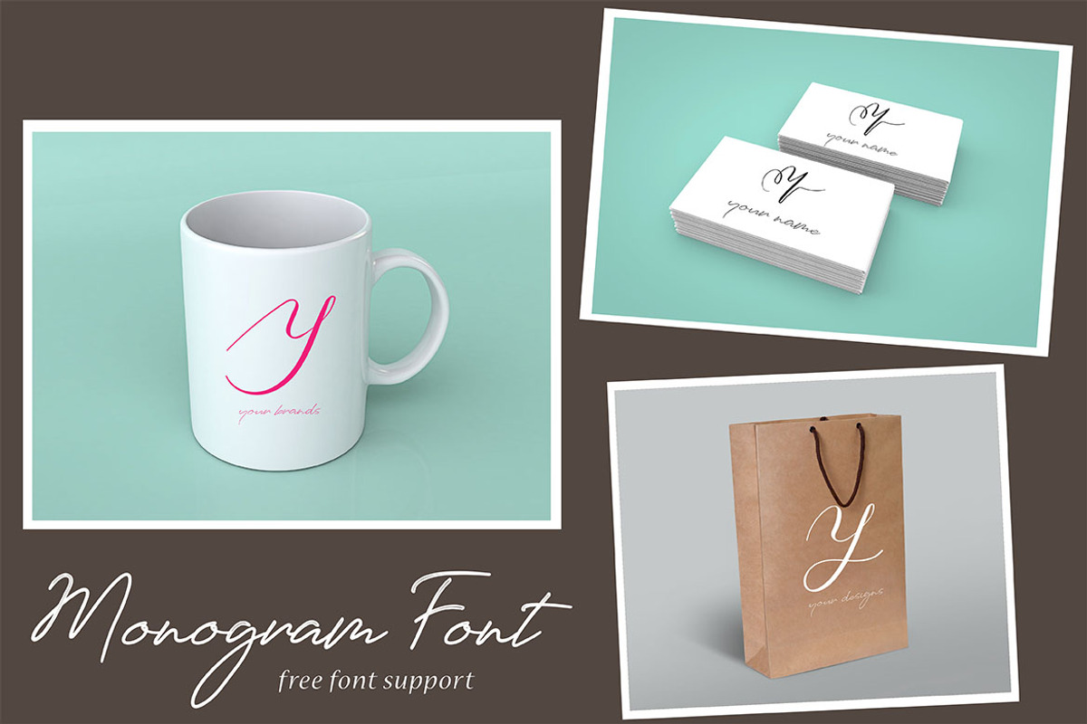 MONOGRAM Y | Monofont caps Y preview 4