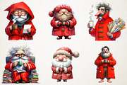 Santa Clipart, an Illustration by RobertsArt (Thumbnail 6 of 7)