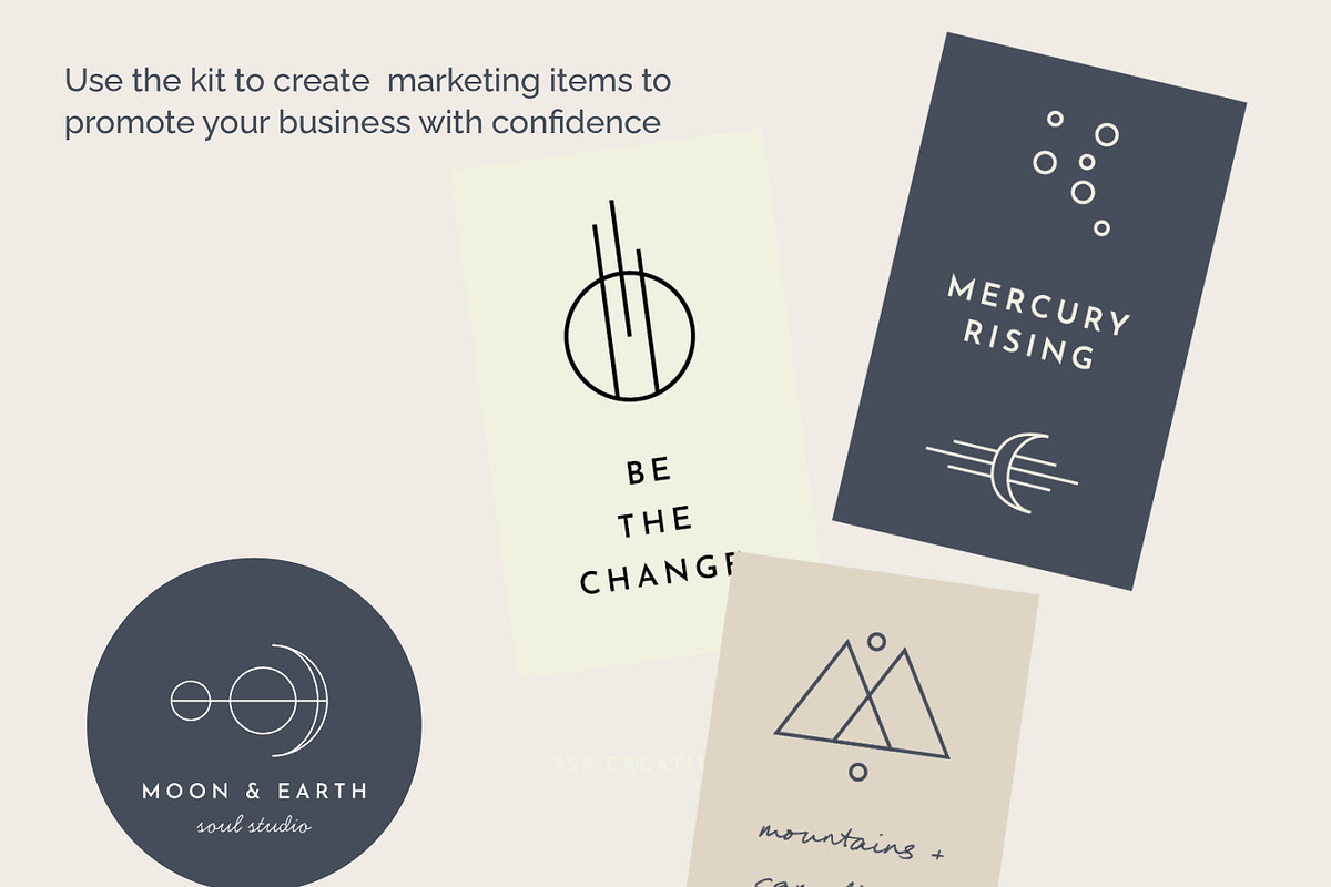 Wellness Elements Spiritual Logo, a Branding & Logo Template by CreativeWilderness (Photo 14 of 16)