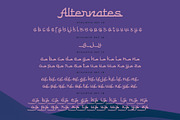 Alibon Arabic Typeface, a Serif Font by alit design (Thumbnail 7 of 16)