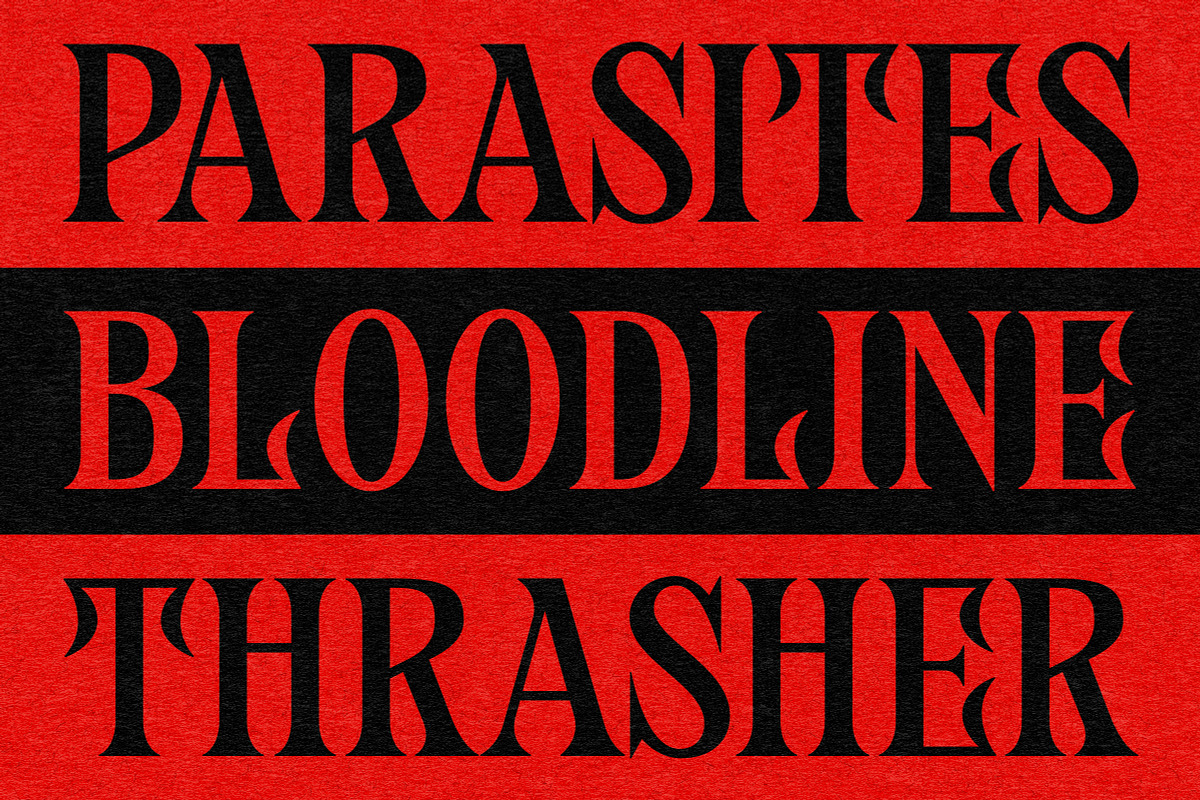Maleth - A Classic Horror Font, a Serif Font by The Type Fella (Photo 8 of 8)