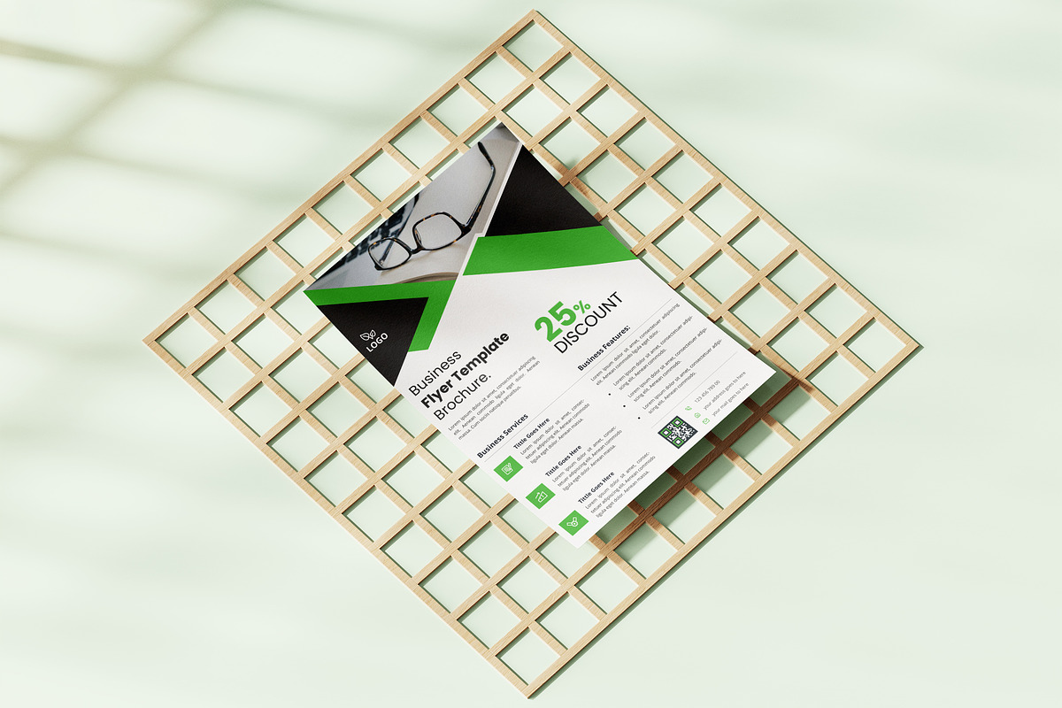 Business Flyer Template, a Flyer Template by UI_Expert (Photo 2 of 3)