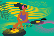 DJ illustrations set, a Person Illustration by lenlis (Thumbnail 13 of 13)