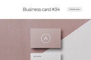 Business Card Mockup Template Bundle, a Business Card Template by PrintPixel (Thumbnail 71 of 104)