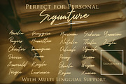 Bambang - Signature Font, a Script Font by Dm Studio (Thumbnail 2 of 7)
