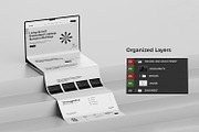 Laptop Long Scroll Screen Mockup, a Mac Mockup by RamStudio2 (Thumbnail 8 of 13)
