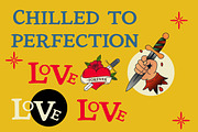 Sailorey Tattoo Authentic Sailor, a Font by IHDSTD (Thumbnail 2 of 9)
