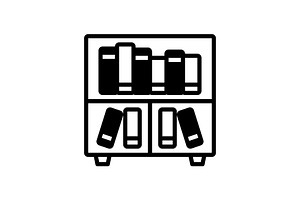 Library Books Icon