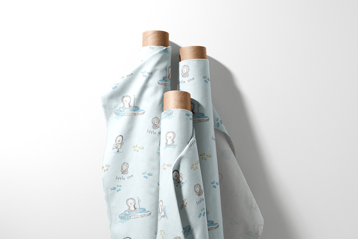 Watercolor Cute Animals Pattern, a Pattern Graphic by StudioGlouna (Photo 3 of 14)