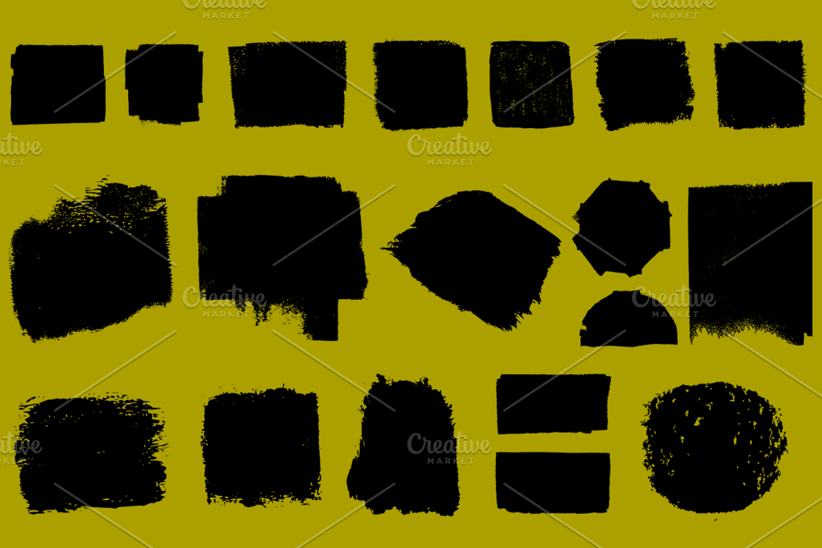 Textured vector shapes, a Texture Graphic by Phillustrations (Photo 2 of 5)