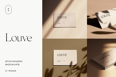 Business Card + Stationery Mockups
