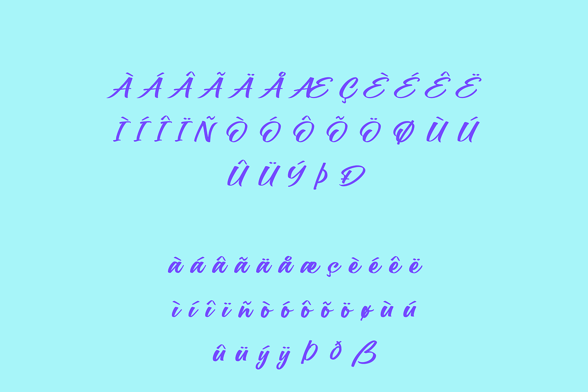 Liny Script Font, a Script Font by Creative Foundry (Photo 9 of 9)