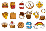food and drink illustration 70+ set, a Food Illustration by foxndeer (Thumbnail 3 of 4)