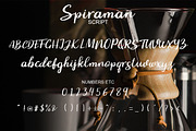 Spiraman, a Script Font by Nikolay Chirkov (Thumbnail 5 of 5)
