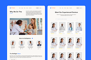 WellSight - Figma Medical Template, a Landing Page Template by Moyin (Thumbnail 3 of 4)
