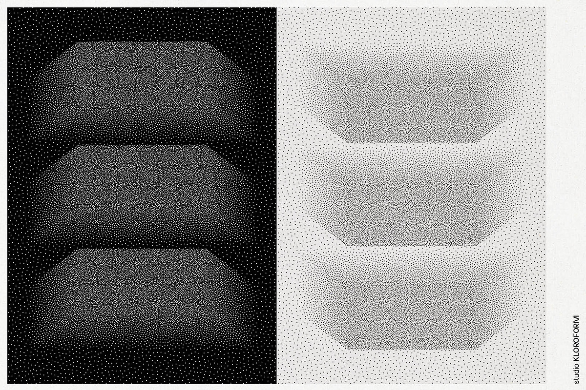 Stipple 2 - 100 dotted objects, an Object Graphic by kloroform (Photo 10 of 21)