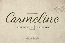 Carmeline Elegance Script Font