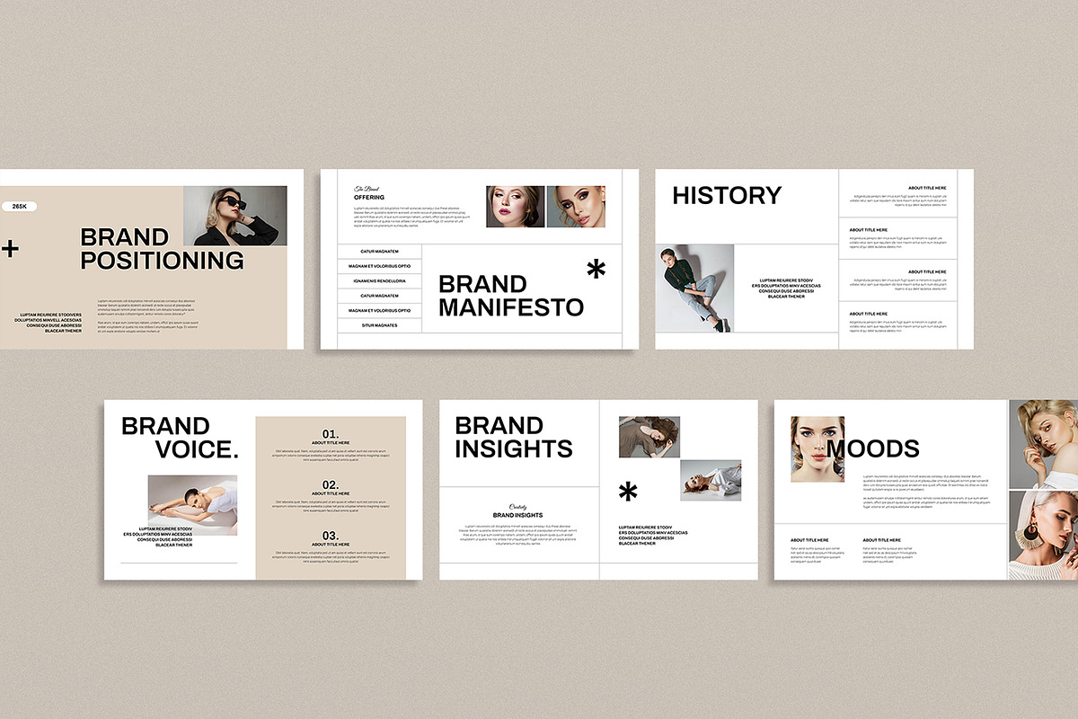 Brand Strategy Presentation Template, a Presentation Template by Spark_Creative (Photo 5 of 6)
