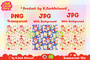 Cute Apple Soda Drink Seamless, a Background Graphic by K.JackArtwork (Thumbnail 2 of 8)