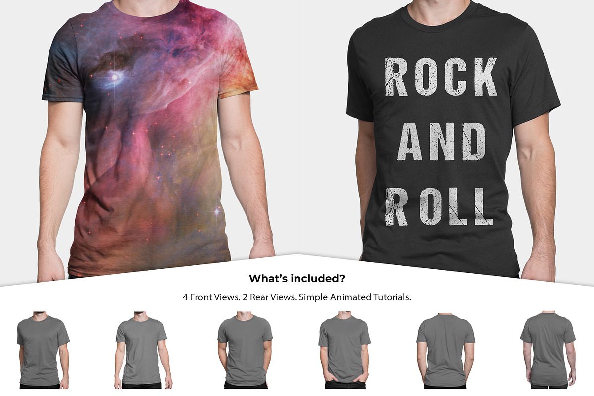 T-Shirt - Apparel Mockups, a Shirt Mockup by Photific (Photo 3 of 5)