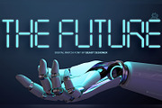 Digital Watch, a Font by Beast Designer (Thumbnail 5 of 5)