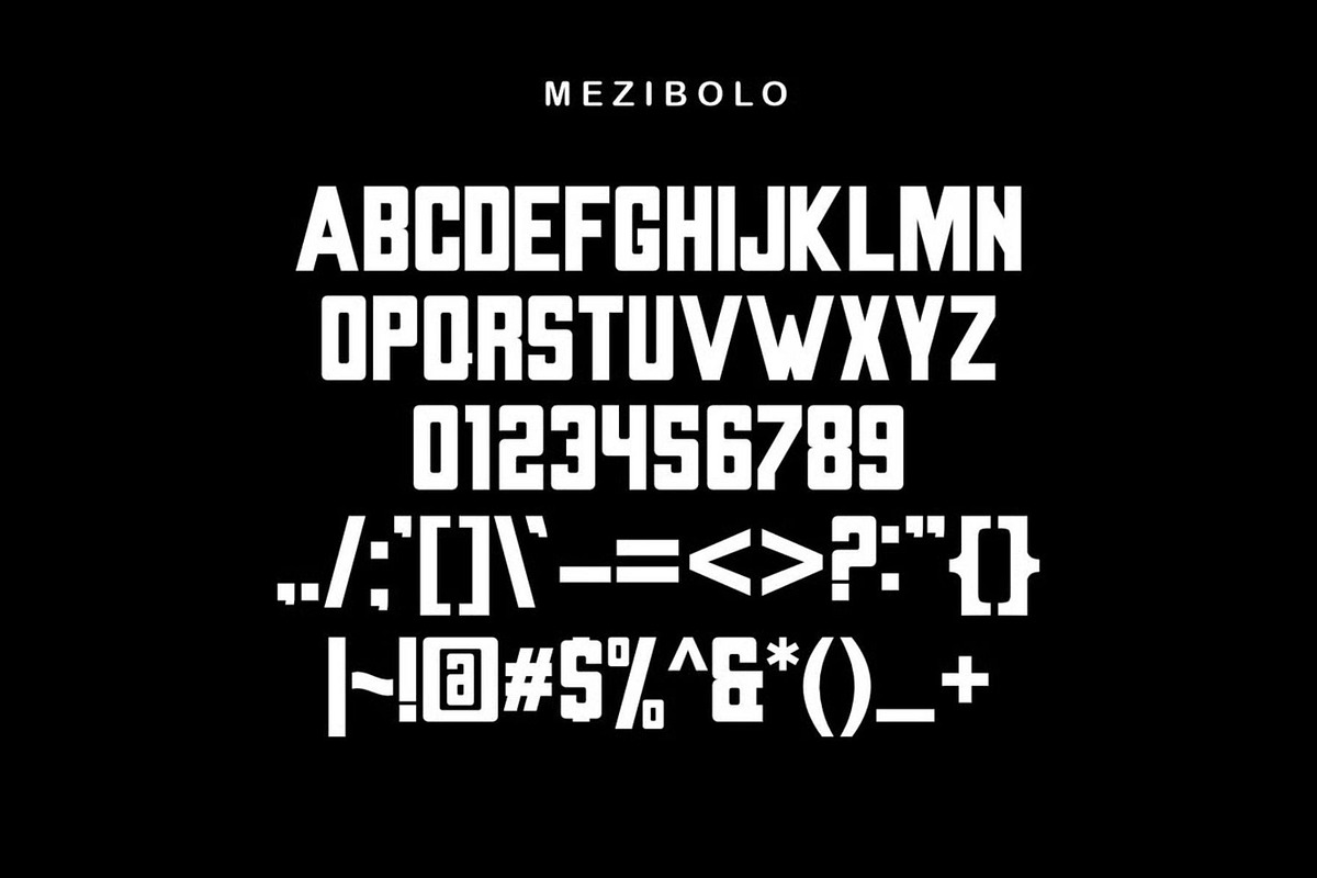 Mezibold, a Sans Serif Font by Auliacreative (Photo 5 of 6)
