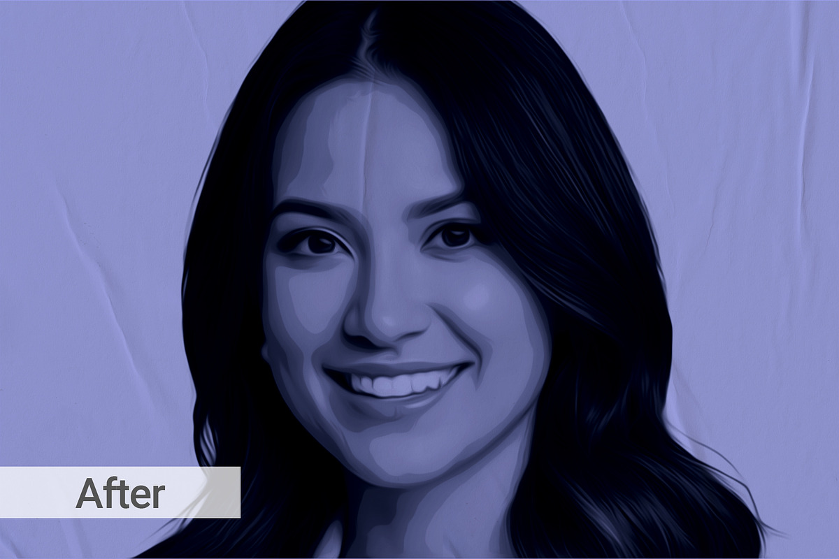 Vector Paint Effect Photoshop Action, a Layer Style Add-On by graphypix (Photo 9 of 13)