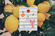 Hand-Painted Italy — Amalfi Whimsy, an Object Graphic by Lana Elanor (Thumbnail 13 of 14)