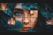 Fragment Photo Collage Photo Effect, a Layer Style Add-On by DesignerCandies (Thumbnail 5 of 7)