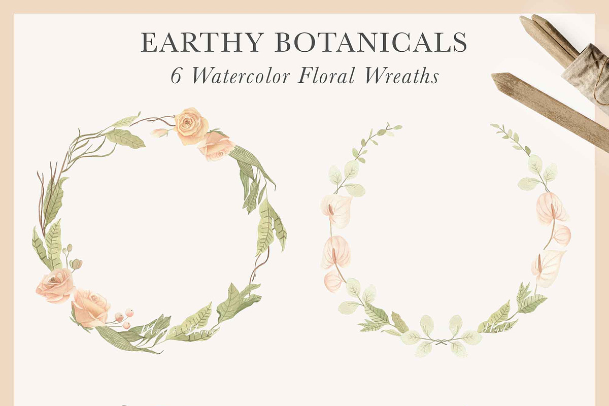 Earthy Botanicals Florals & Leaves, a Decorative Illustration by Momo Studio (Photo 11 of 12)