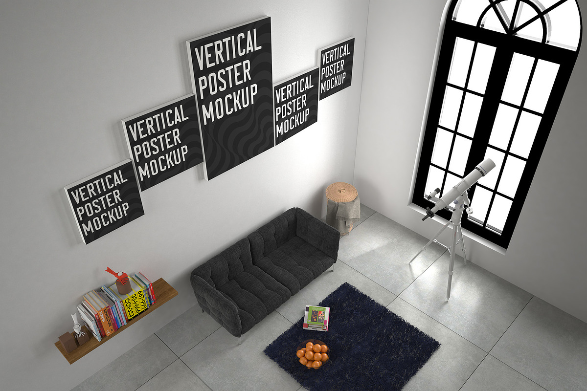 Natural Frame Mockup Set, an Advertising Mockup by PSD Market (Photo 12 of 13)
