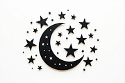 Crescent Moons and Star Silhouette, an Illustration by Amazin_art (Thumbnail 11 of 31)