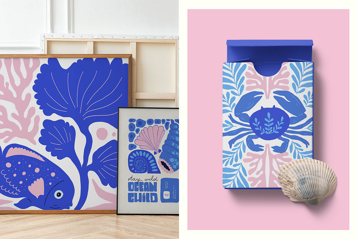 Underwater Wall Art Creator, an Object Graphic by Leleka.Store (Photo 6 of 15)