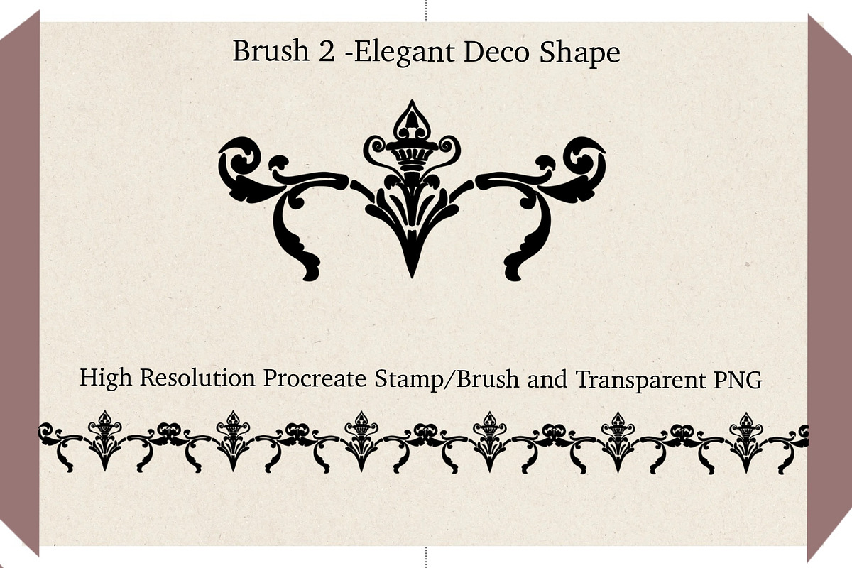Ornate Procreate Brushes and Stamps, a Brushes & More by Studio Print Co. (Photo 4 of 9)