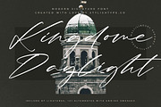 Kingdome Daylight Modern Signature, a Script Font by stylishtype.co (Thumbnail 1 of 20)