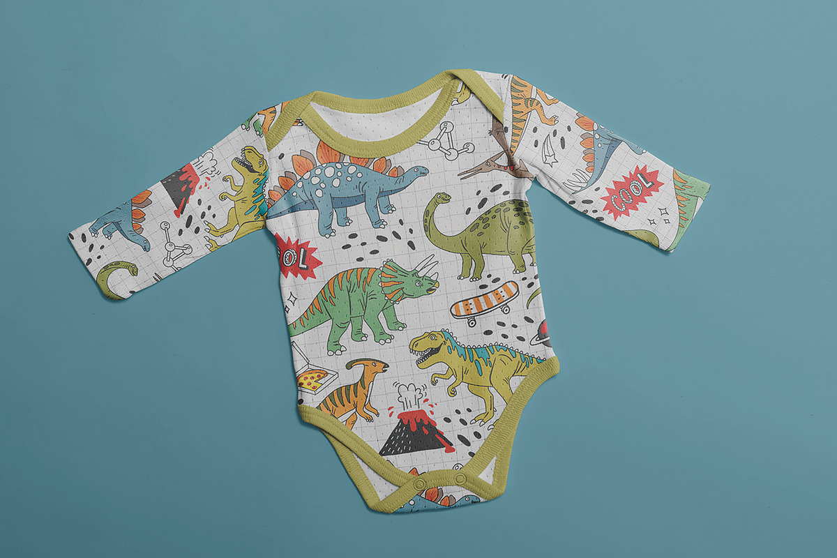Hand drawn children patterns, a Pattern Graphic by artnLera (Photo 5 of 6)