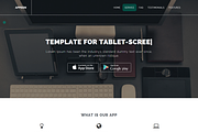 APPEEN-Apps Landing Page, a Bootstrap Template by uExel Web Design Shop (Thumbnail 1 of 4)