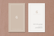 Modern Business Card Template, a Marketing Template by BirdieLaine (Thumbnail 2 of 3)