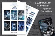 Alchemy. Magic bullet journal set, an Illustration by Scarlet Heath Art (Thumbnail 9 of 13)