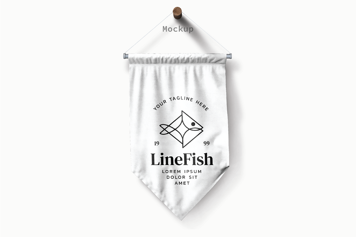 Line Fish - Premium Logo Template, a Branding & Logo Template by Minimalist Logos (Photo 7 of 7)