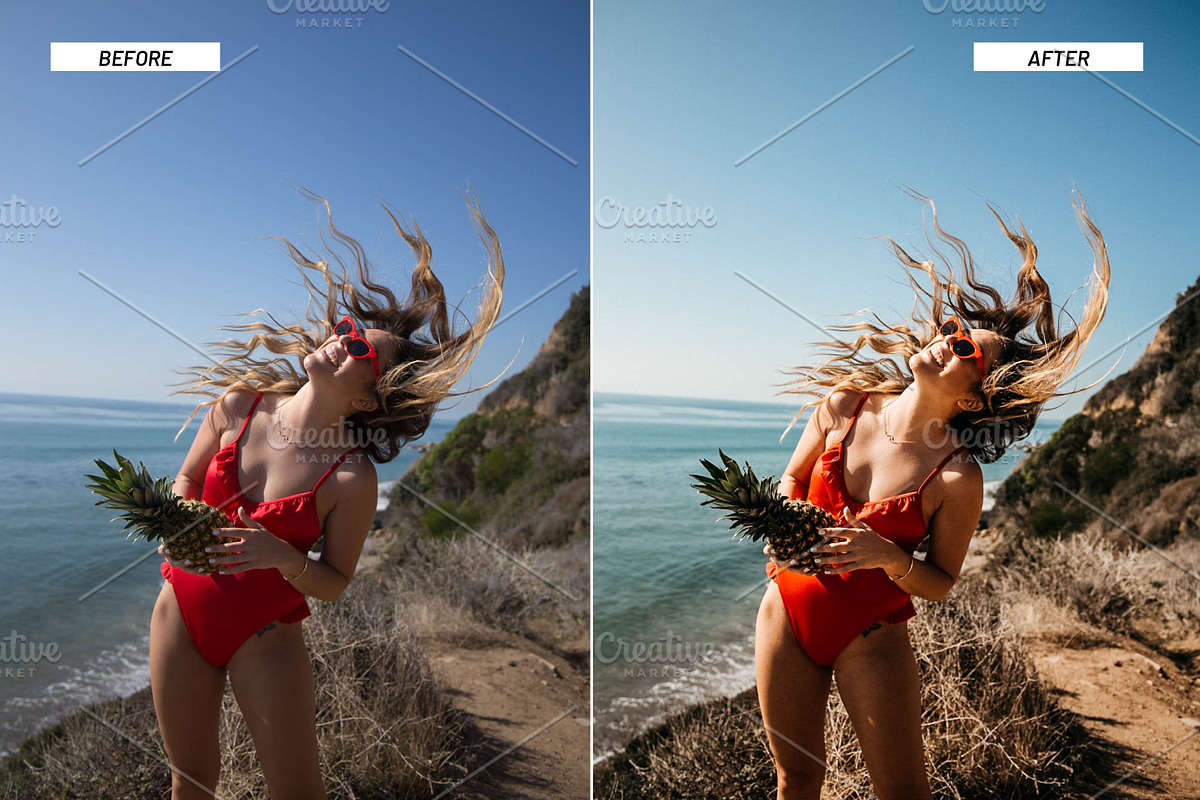 Bright and Airy Lightroom presets preview 5