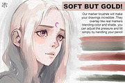 Drawing And Sketch Procreate Brushes, a Brush Add-On by Nuclear Brushes (Thumbnail 6 of 10)