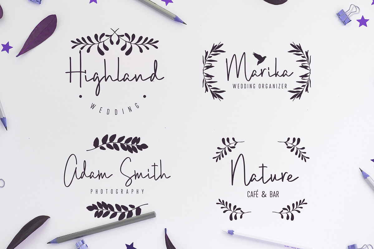 Brush Wayne Signature and Sans preview 8